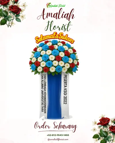 Standing Flower di Kampung Melayu